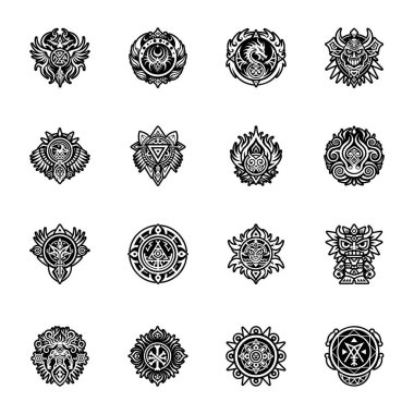 Ayı dövmesinin katı bir simgesi