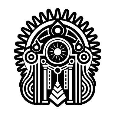 kabile maskesi, kabile tarzı.