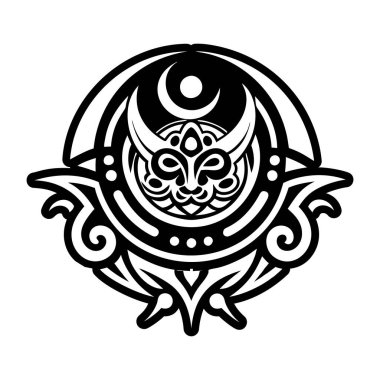 Ay sembolünün bir simgesi.