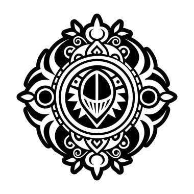 Kutsal ayna sembolünün bir simgesi.