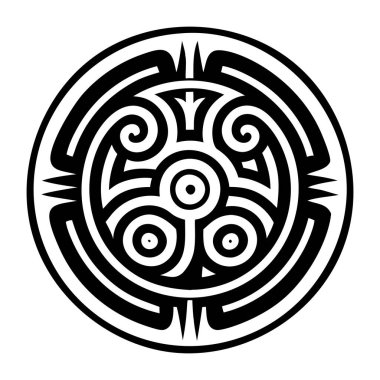 Dönen sembol dövmesinin katı bir simgesi