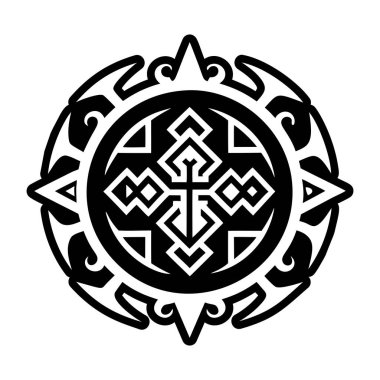 Gölge mührü dövmesinin sembolü.