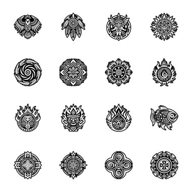 Zıpzıp maskesi sembolünün katı biçim simgesi