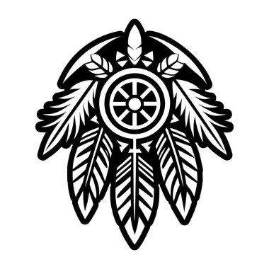 Kartal tüyü sembolünün bir simgesi.
