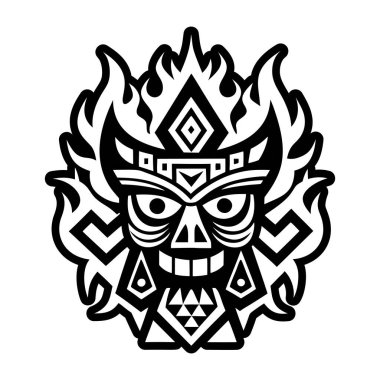 Ateş Ruhu sembolünün katı bir simgesi