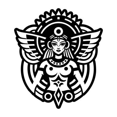 Hopi tanrıça sembolünün bir simgesi.