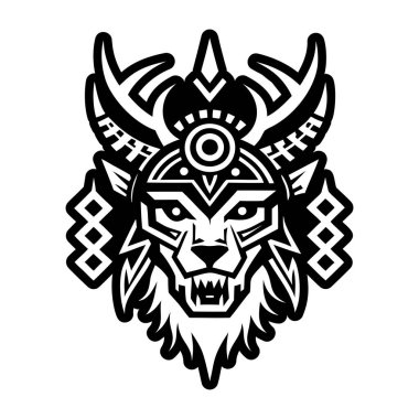 Orman Ruhu sembolünün doldurulmuş bir simgesi