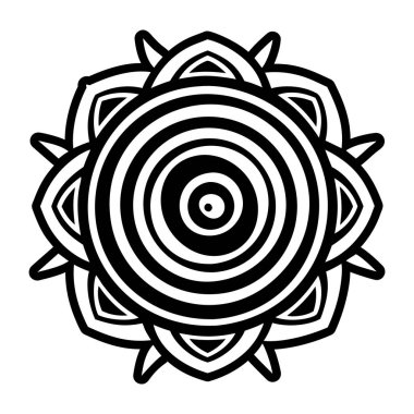 Hopi göç sembolünün katı biçim simgesi