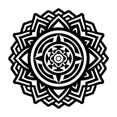 Mandala sembolünün bir simgesi.