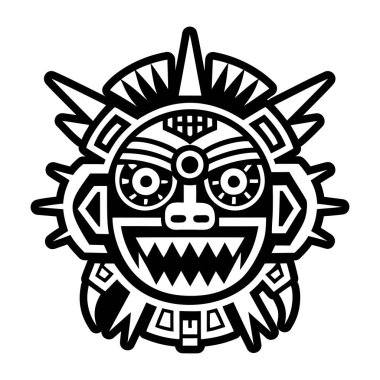 Dev kachina dövmesinin doldurulmuş bir simgesi.