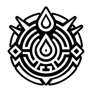 Su sembolünün tam biçimli simgesi