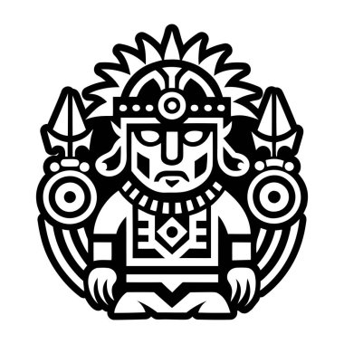 Zıpzıp hikayecisi dövmesinin bir simgesi