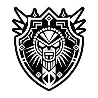 Zıpzıp kalkanı dövmesinin sembolü