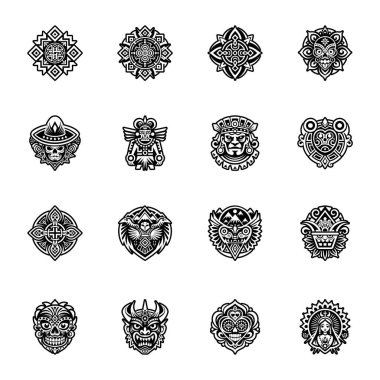 Amantani sembolünün katı bir simgesi