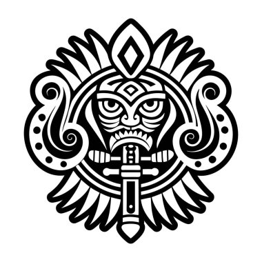 Katı stil dövme simgesi