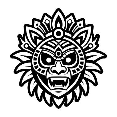 Peru sanat dövmesinin doldurulmuş bir simgesi