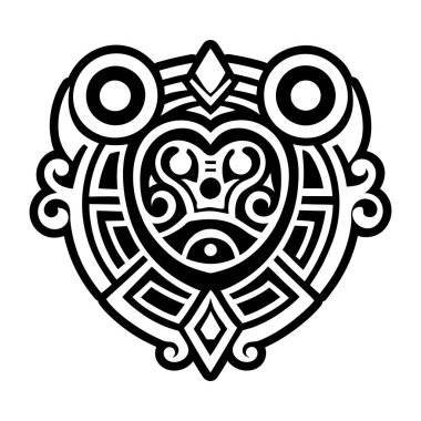 Peru tanrısı sembolünün bir simgesi.