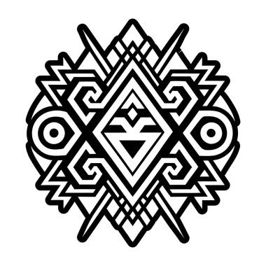 Huari sembolünün katı biçim simgesi