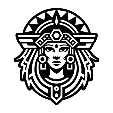 İnka sembolünün doldurulmuş bir biçim simgesi