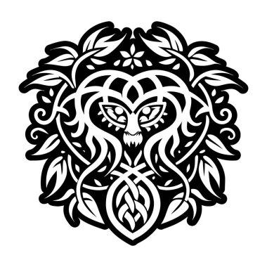 Orman dövmesinin katı bir simgesi.