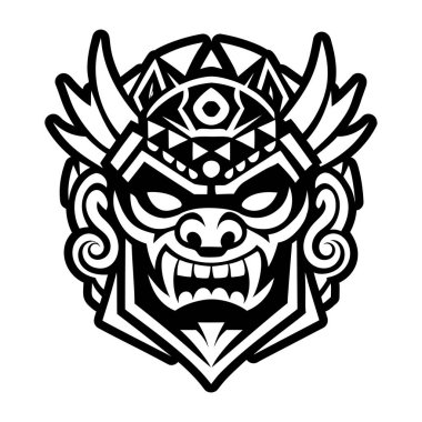 Lord maskesinin katı bir simgesi