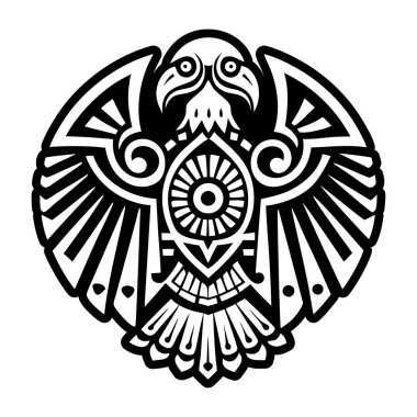 Peru Akbaba dövmesinin katı bir simgesi