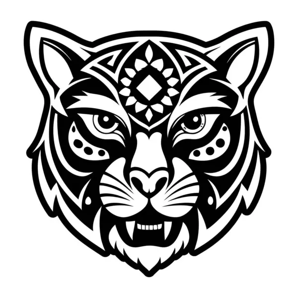 Kutsal puma dövmesinin sembolü.