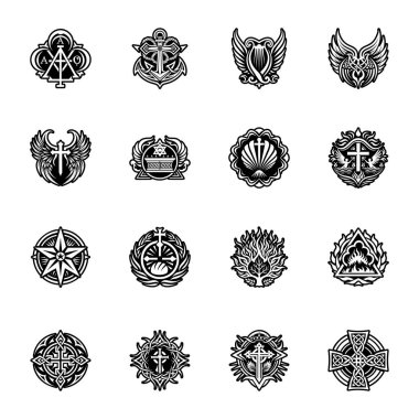 Katolik alfa sembolünün bir simgesi