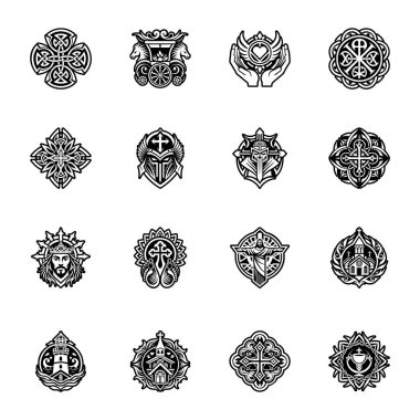 Çapa çapraz dövmesinin doldurulmuş bir simgesi