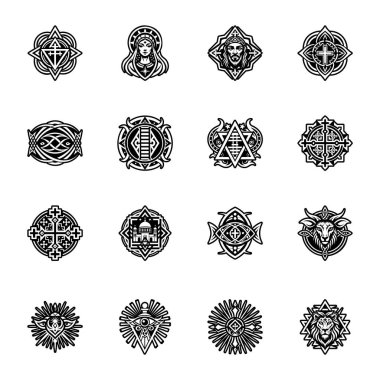 Nuh 'un gemisi dövmesinin sağlam bir simgesi.