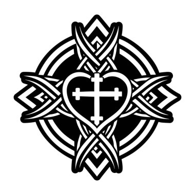 Hıristiyanlığın katı bir simgesi.