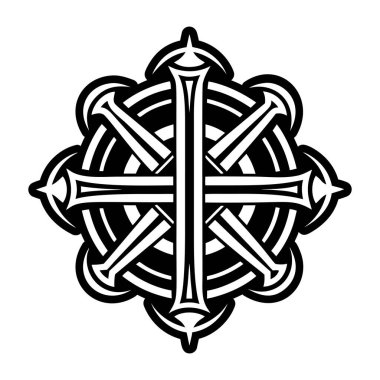 Kutsal tırnak dövmesinin sembolü.