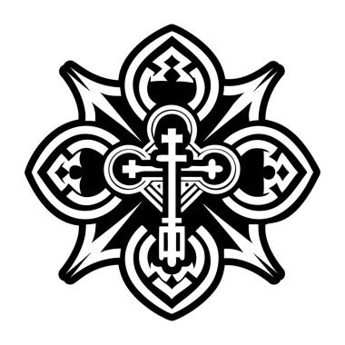 Kutsal anahtar sembolünün katı bir biçim simgesi