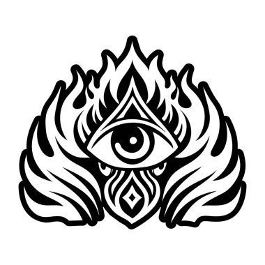 Ebedi ateş sembolünün sembolü.