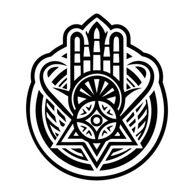 Tanrı 'nın kutsadığı sembolün dolu bir simgesi.