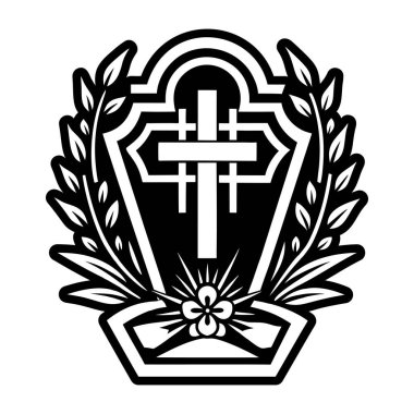 Mezar sembolünün bir simgesi.
