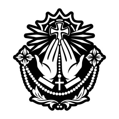 Dua eden eller dövmesinin katı bir simgesi.