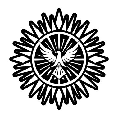 Yıldız patlaması sembolünün tam biçimli simgesi