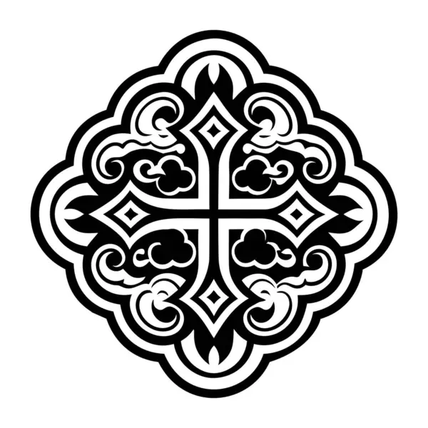 Kutsal haç sembolünün sembolü.