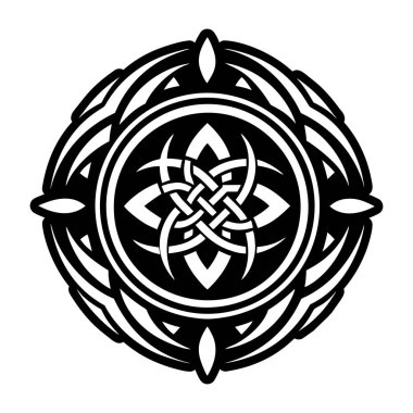 Eski düğüm sembolünün kabartma biçimi simgesi