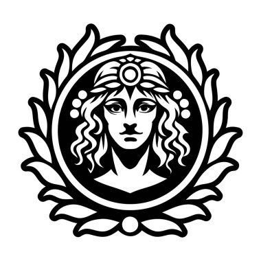 Roma tanrısının sembolünün doldurulmuş bir simgesi.