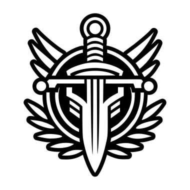 Kılıç sembolünün doldurulmuş bir biçimi simgesi