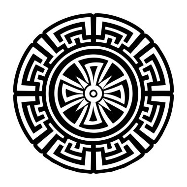 İmparatorluk mühür dövmesinin doldurulmuş bir simgesi