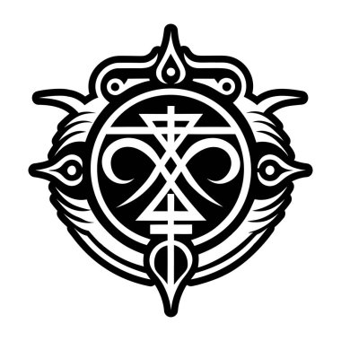 Antik dövmenin sembolü.