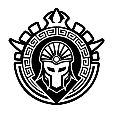 Savaşçı sembolünün doldurulmuş bir simgesi