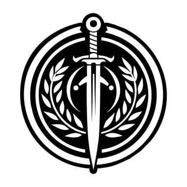 Kılıç sembolünün doldurulmuş bir biçimi simgesi