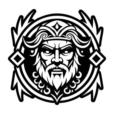 Son durak Tanrı dövmesinin doldurulmuş bir simgesi