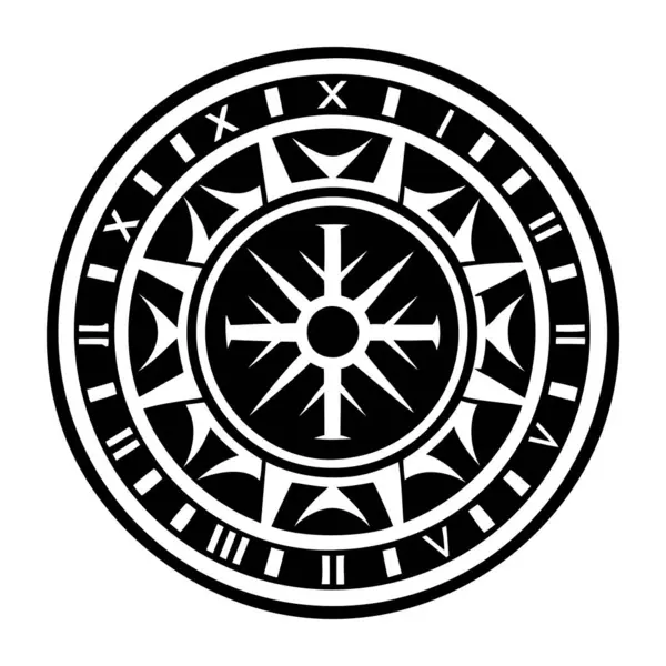 Roma takvim sembolünün bir simgesi.