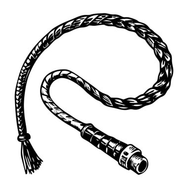 Korsan kırbacının klasik bir örneği.