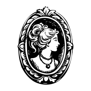 Cameo broş illüstrasyonuName